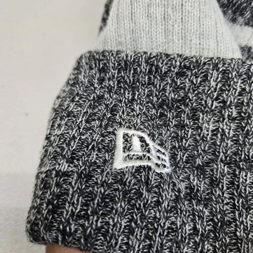 Oakland Raiders‎ Unisex Beanie ONE SIZE FITS MOST Black New Era Logo Patch